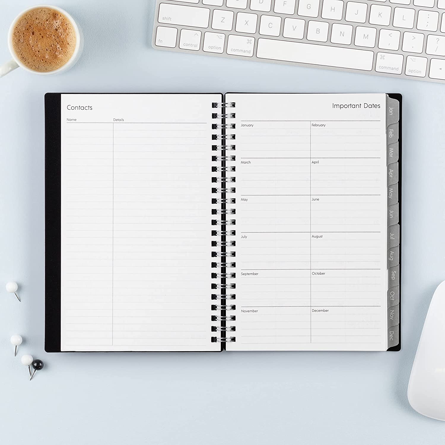 Blue Sky 2023 Weekly and Monthly Planner, January - December, 5" x 8", Flexible Cover, Wirebound, Enterprise (142095) - Image 5